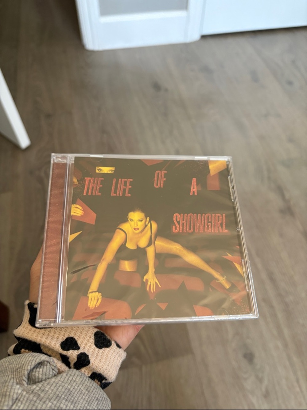 The Life of a Showgirl CD - Black and Red Cover